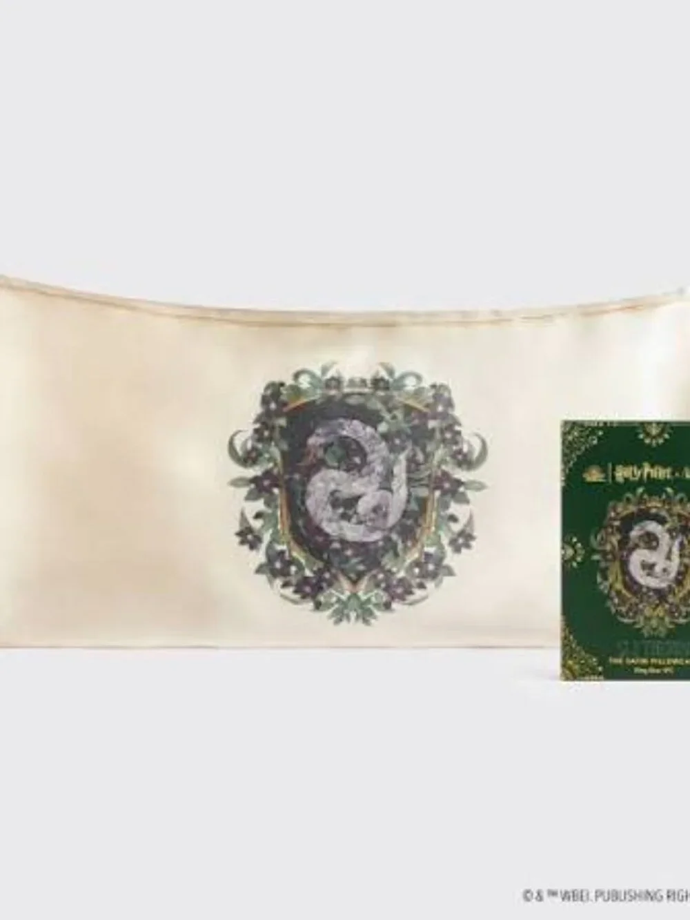 NIB Kitsch x Harry Potter King Size Satin Pillowcase with zipper